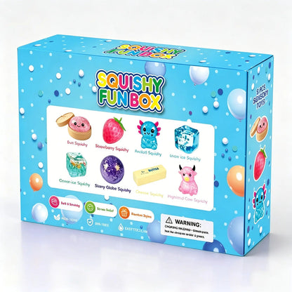 Velura™ 8pc Squishy Fun Box Set