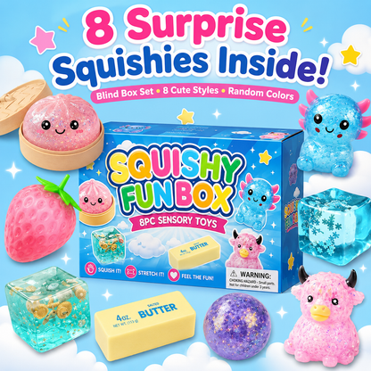Velura™ 8pc Squishy Fun Box Set