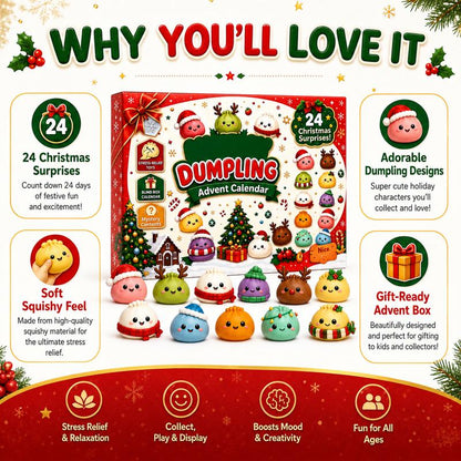 Velura™ 24 Day Christmas Squishy Advent