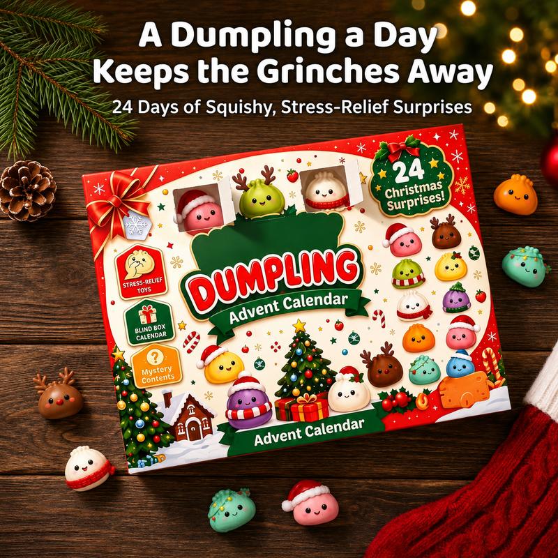 Velura™ 24 Day Christmas Squishy Advent