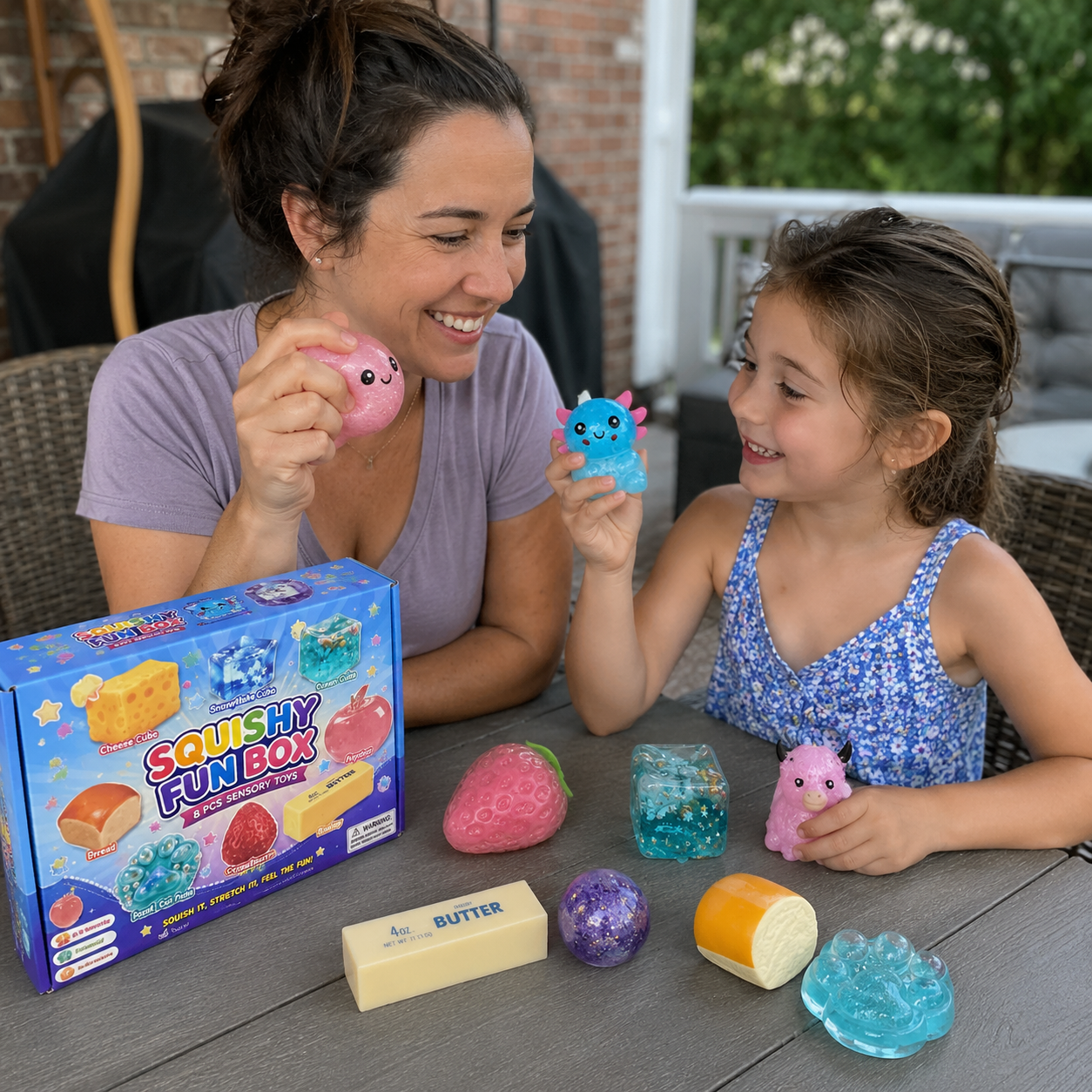 Velura™ 8pc Squishy Fun Box Set